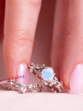Custom delicat Engagement/gift/proposal ring/wedding ring,10k