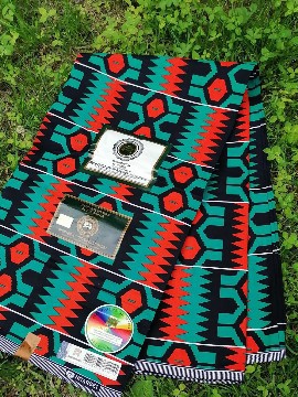 African Wax fabrics 100% cotton 50 cm "kente"