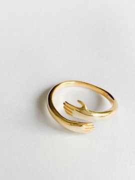 Bague personnalisée 14k, bague d'empilage, bague fine, bague minimaliste