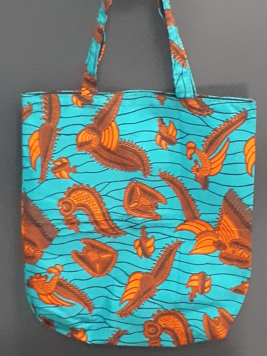 Tote bag crevettes