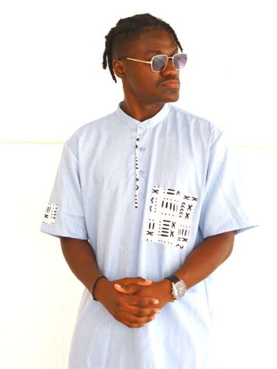 Men's Light Blue Berber Shirt