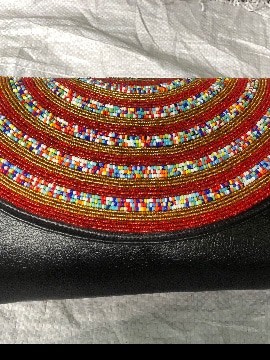 Beaded Clutch bag/evening purse/beaded purse/handmade beaded clutch bag