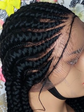 Ghana weaving braided wig