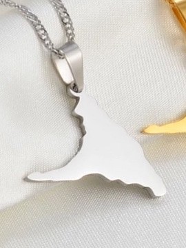 Beautiful Anjouan map pendant