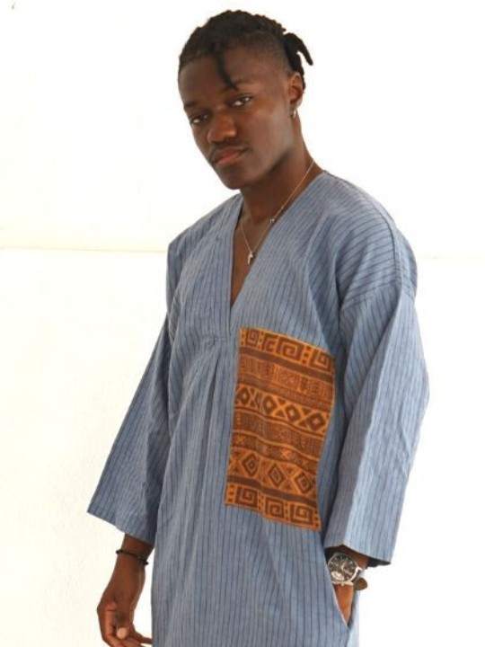 Blue Berber Tunic For Traditional Men