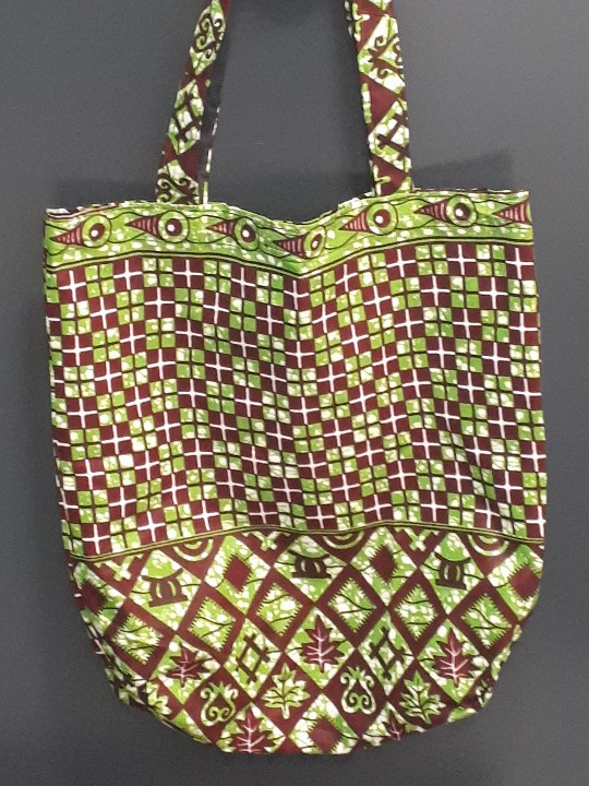 Tote bag vigne verte