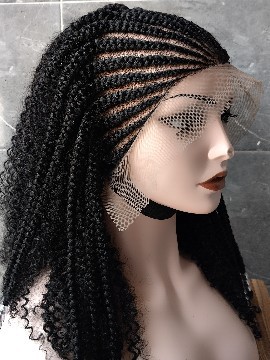 Sheiba Fulani all back with kinky curls