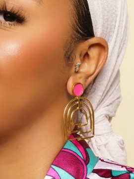 BOUCLES ABY ROSE