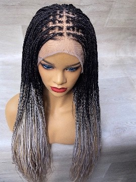Ombre wig on frontal(ombre 60)