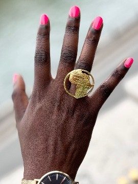 Small Africa ring