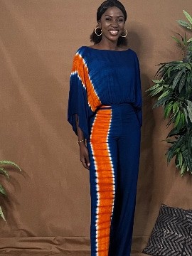 Tassy2 top set + Straight pants