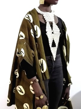 Afro kimono cotton wax