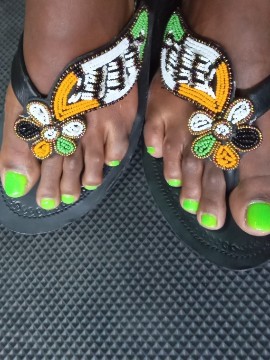 African Women maasai sandals/feb2021/newstock/leather/flat sandals