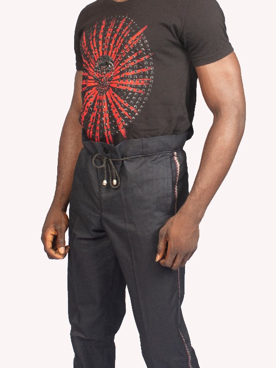 Pants with Side Design, Mens Pants, Mens Clothing, Mens Wear
