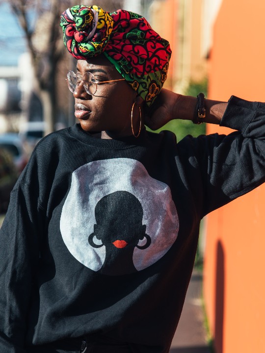 Sweatshirt "Afro Moon"