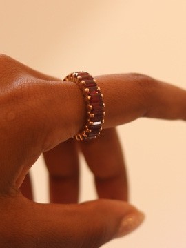 Alliance INFINITY Garnet Stone Band