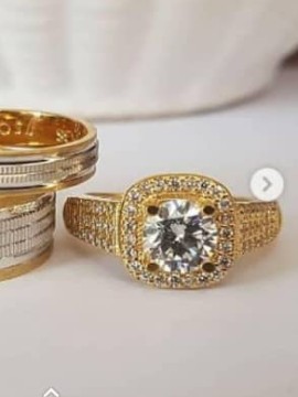 5mm solid gold ring/promise ring/wedding ring/gift ring -18karat/