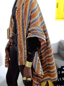 Afro kimono cotton wax